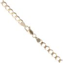 9ct Yellow Gold Curb Chain 18"