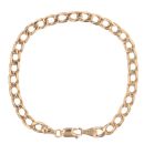 9ct Yellow Gold Curb Bracelet 7.5"