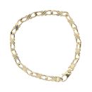 9ct Yellow Gold Hugs And Kisses Bracelet 7.5"