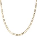 9ct Yellow Gold Curb Chain 18"