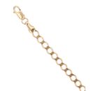 9ct Yellow Gold Curb Bracelet 7.5"
