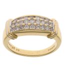 18ct Yellow Gold 0.50ct Brilliant Cut Diamond Fancy Ring