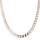 9ct Yellow Gold Curb Chain 22"