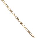9ct Yellow Gold Figaro Chain 18"