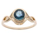 9ct Yellow Gold Spinel Single Stone Ring