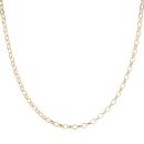 9ct Yellow Gold Belcher Chain 18"