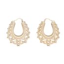 9ct Yellow Gold Creole Earring