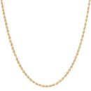 14ct Yellow Gold Rope Chain 22"