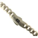 14ct Yellow Gold Monaco Classic Plain Lock Curb Chain 18"