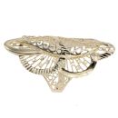14ct Yellow Gold Floral Cut Out Ring