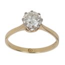 18ct Yellow Gold 1.33ct Brilliant Cut Diamond Solitaire Ring