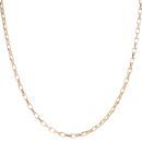 9ct Yellow Gold Rectangle Belcher Chain 24"