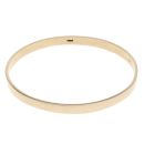 9ct Yellow Gold Plain Solid Bangle