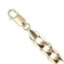 9ct Yellow Gold Curb Bracelet 8.5"