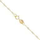 22ct Yellow Gold Ripple Chain 18"
