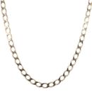 9ct Yellow Gold Curb Chain 22"
