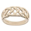 9ct Yellow Gold Celtic Openwork Ring