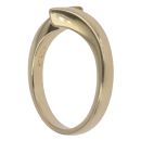 18ct Yellow Gold 0.33ct Princess Cut Diamond Solitaire Ring