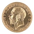 1913 George V Large Head UK Full Sovereign Coin