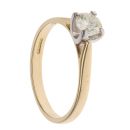 18ct Yellow Gold 0.55ct Brilliant Cut Diamond Solitaire Ring