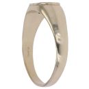 9ct Yellow Gold 0.02ct Diamond Signet Ring