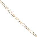 9ct Yellow Gold Figaro Chain 24"