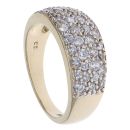 9ct Yellow Gold Cubic Zirconia Fancy Ring