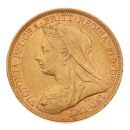 1895 Victoria Old Head Australia Full Sovereign Coin