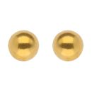 22ct Yellow Gold Ball Stud Earrings