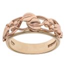 9ct Yellow And Rose Gold Tree Of Life Clogau Ring