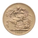 1912 George V Large Head UK Full Sovereign Coin