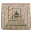 9ct Yellow Gold Patterned Pyramid Ring