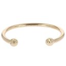 9ct Yellow Gold Plain Torque Bangle