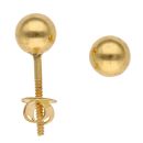 22ct Yellow Gold Ball Stud Earrings