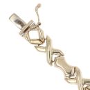 9ct Yellow Gold Fancy Bracelet 7.5"