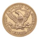 1880 Half Eagle USA 5 Dollars Coin
