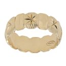 18ct Yellow Gold Diamond Cut 5mm Wedding Band