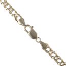 9ct Yellow Gold Double Curb Chain 22"