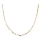 9ct Yellow Gold Curb Chain 18"