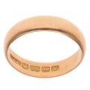 22ct Yellow Gold Plain Wedding Band 4.9mm