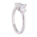 Platinum 1.48ct Diamond Trilogy Ring By Anya Belle