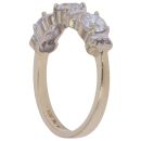 14ct Yellow Gold Cubic Zirconia Fancy Ring