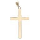 9ct Yellow Gold Cross Pendant