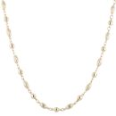 9ct Yellow Gold Bead Chain 18"