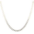 9ct Yellow Gold Curb Chain 18"