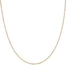 14ct Yellow and White Gold Twist Chain 20"