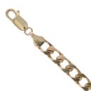 9ct Yellow Gold Curb Bracelet 8"