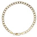 9ct Yellow Gold Curb Bracelet 7"
