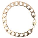 9ct Yellow Gold Curb Bracelet 9"