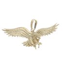 14ct Yellow Gold Eagle Pendant
